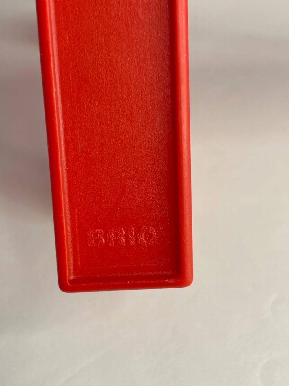 Brio Double Wooden Red Suspension Bridge 2 Ascending Track 1 Support Block - Picture 9 of 13